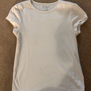 White tee